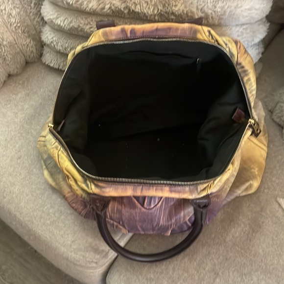 YVES  Saint Laurant Very large Purple Muse  Bag  18 “ X 12”. - Picture 3 of 15